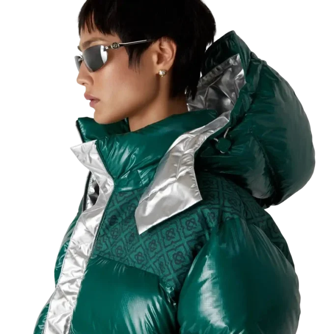 Nylon Puffer Down Jacket