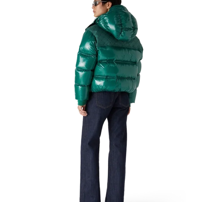 Nylon Puffer Down Jacket