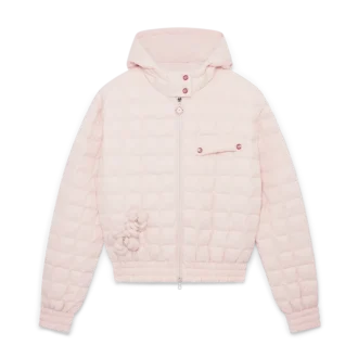 Nylon Quilted Hooded Jacket Nylon Quilted Hooded Jacket