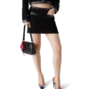 Open Weave Tailored Mini Skirt Open Weave Tailored Mini Skirt