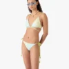 Optic Drop String Beaded Bikini Bottom