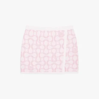Optic Drop Wrap Mini Skirt Optic Drop Wrap Mini Skirt