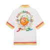 Orange Mascot Short Sleeve Silk Twill Shirt Orange Mascot Short Sleeve Silk Twill Shirt
