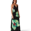 Orchid Glitch Silk Dress Orchid Glitch Silk Dress