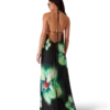 Orchid Glitch Silk Dress Orchid Glitch Silk Dress