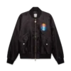 Organza Gradient Bomber Jacket