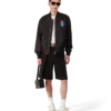 Organza Gradient Bomber Jacket