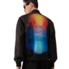 Organza Gradient Bomber Jacket