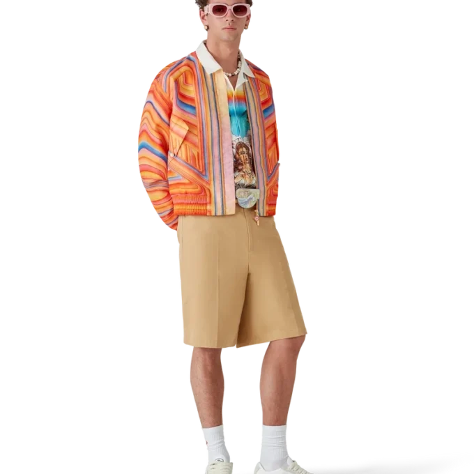 Organza Low Rider Bomber Jacket Organza Low Rider Bomber Jacket