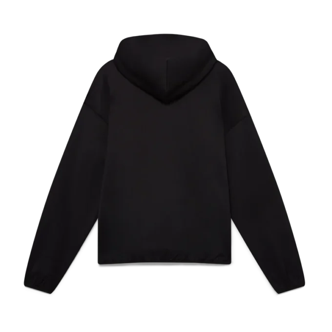 Oversized Panelled Hooded Sweatshirt