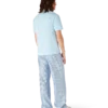 Pale Blue Jacquard Short Sleeve Jacquard Polo Shirt Pale Blue Jacquard Short Sleeve Jacquard Polo Shirt