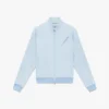 Pale Blue Jacquard Zip Jacket Pale Blue Jacquard Zip Jacket