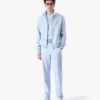 Pale Blue Jacquard Zip Jacket Pale Blue Jacquard Zip Jacket