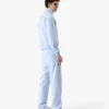 Pale Blue Jacquard Zip Jacket Pale Blue Jacquard Zip Jacket