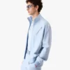 Pale Blue Jacquard Zip Jacket Pale Blue Jacquard Zip Jacket