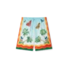 Palm Springs Tennis Club Silk Shorts