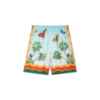 Palm Springs Tennis Club Silk Shorts