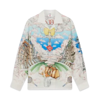 Paris Store Long Sleeve Shirt