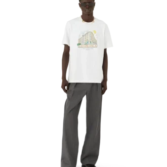 Paris Store Printed Short Sleeve T-Shirt