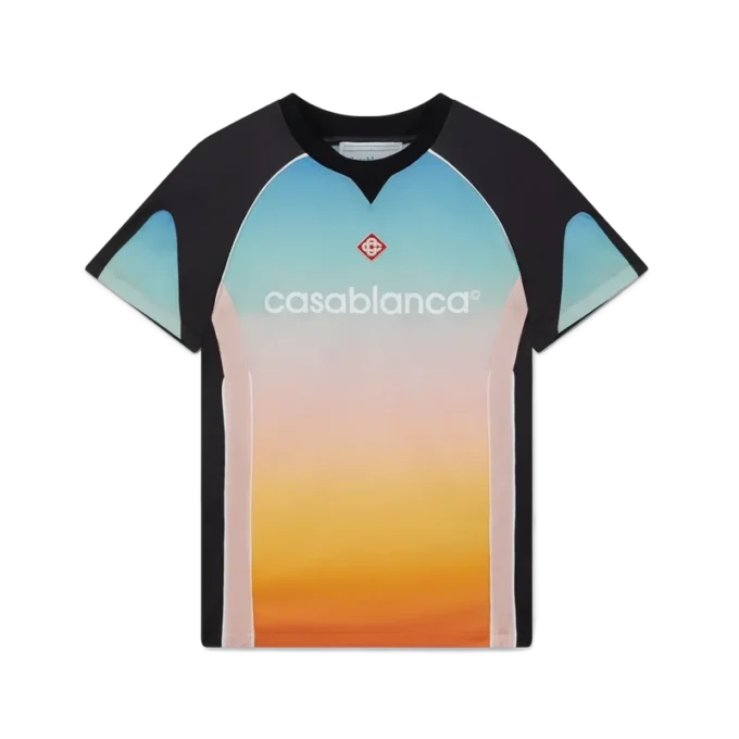 Pastel Gradient Football Shirt Pastel Gradient Football Shirt