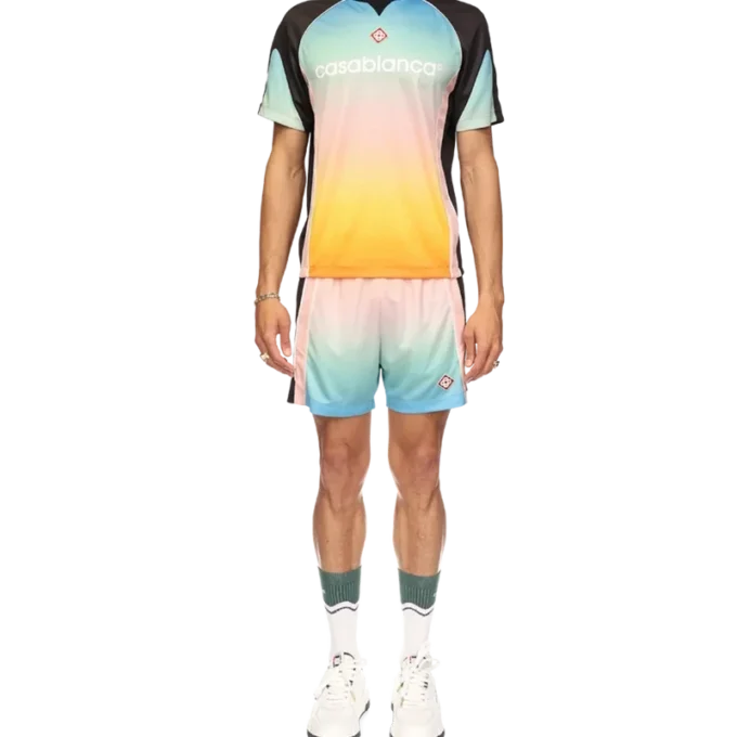 Pastel Gradient Football Shirt Pastel Gradient Football Shirt