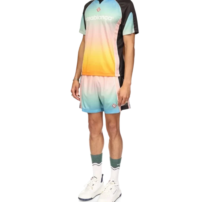 Pastel Gradient Football Shirt Pastel Gradient Football Shirt