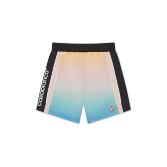 Pastel Gradient Football Shorts