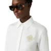 Pearl Diamond Patch Cotton Shirt Pearl Diamond Patch Cotton Shirt