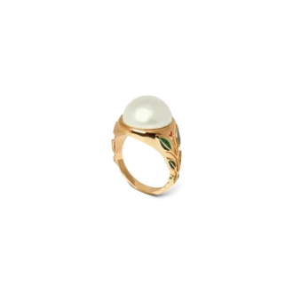 Pearl Signet Ring