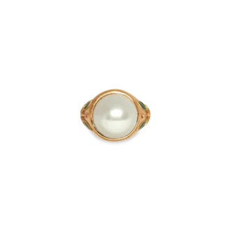 Pearl Signet Ring