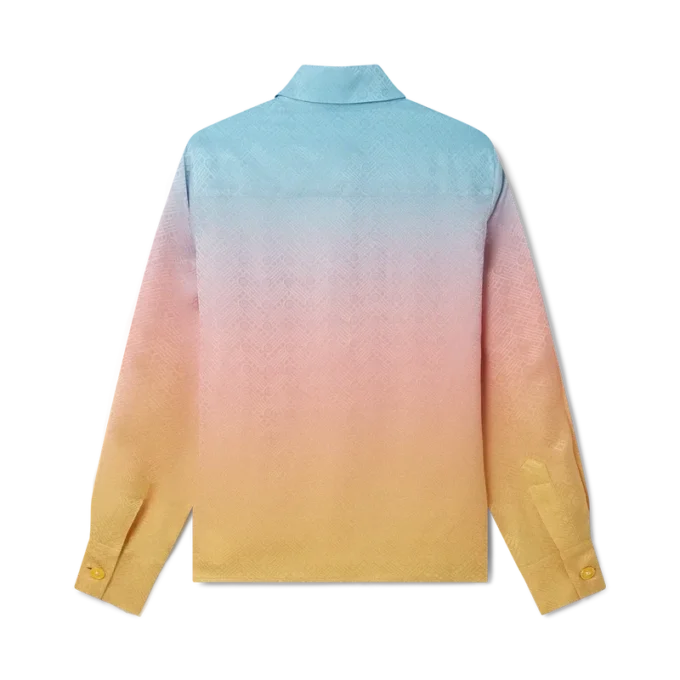 Ping Pong Gradient Silk Shirt Ping Pong Gradient Silk Shirt