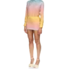 Ping Pong Gradient Silk Skirt