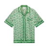 Ping Pong Short Sleeve Silk Shirt Ping Pong Short Sleeve Silk Shirt