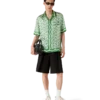 Ping Pong Short Sleeve Silk Shirt Ping Pong Short Sleeve Silk Shirt