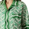 Ping Pong Short Sleeve Silk Shirt Ping Pong Short Sleeve Silk Shirt