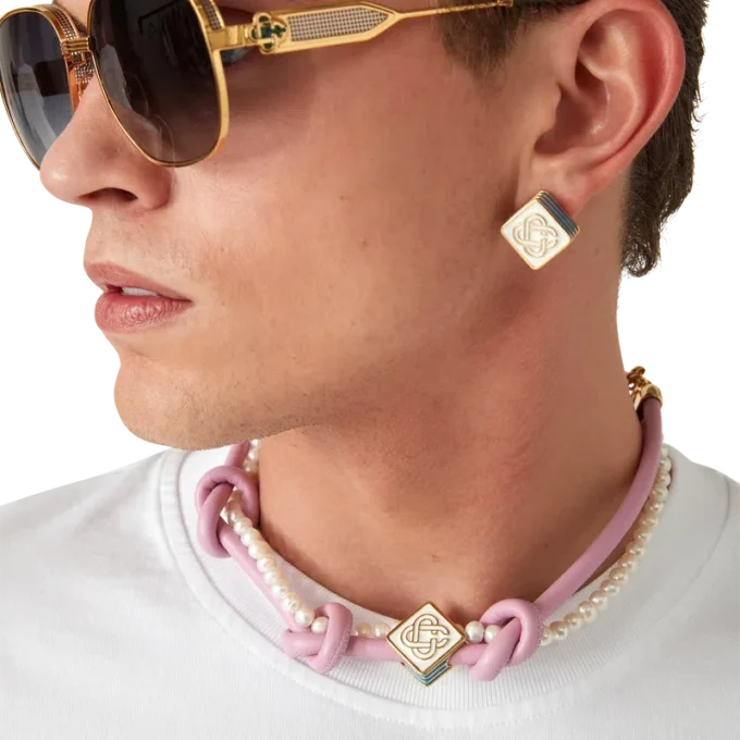Pink Knotted Necklace Pink Knotted Necklace
