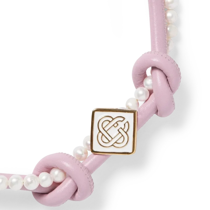 Pink Knotted Necklace Pink Knotted Necklace