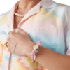 Pink Knotted Pearl Bracelet Pink Knotted Pearl Bracelet