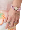 Pink Knotted Pearl Bracelet Pink Knotted Pearl Bracelet