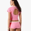 Pink Monogram Bikini Shorts Pink Monogram Bikini Shorts