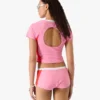 Pink Monogram Short Sleeve Rash Top Pink Monogram Short Sleeve Rash Top