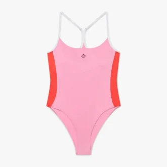Pink Monogram Swimsuit