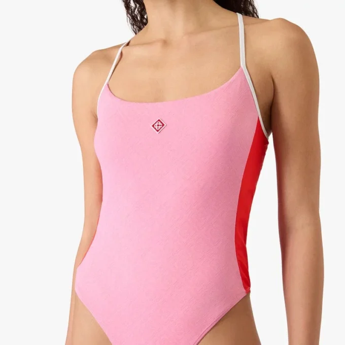 Pink Monogram Swimsuit Pink Monogram Swimsuit