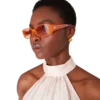 Pink & Orange Slim Sunglasses Pink & Orange Slim Sunglasses