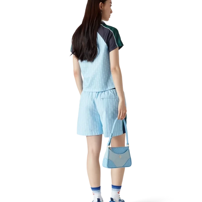 Pinstripe Laurel Football Shirt Pinstripe Laurel Football Shirt