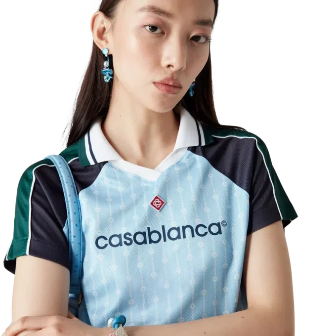 Pinstripe Laurel Football Shirt Pinstripe Laurel Football Shirt