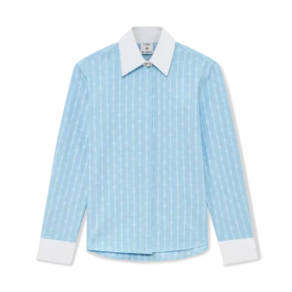 Pinstripe Laurel Long Sleeve Shirt