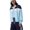 Pinstripe Laurel Track Jacket