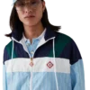 Pinstripe Laurel Track Jacket