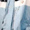 Pinstripe Laurel Track Jacket